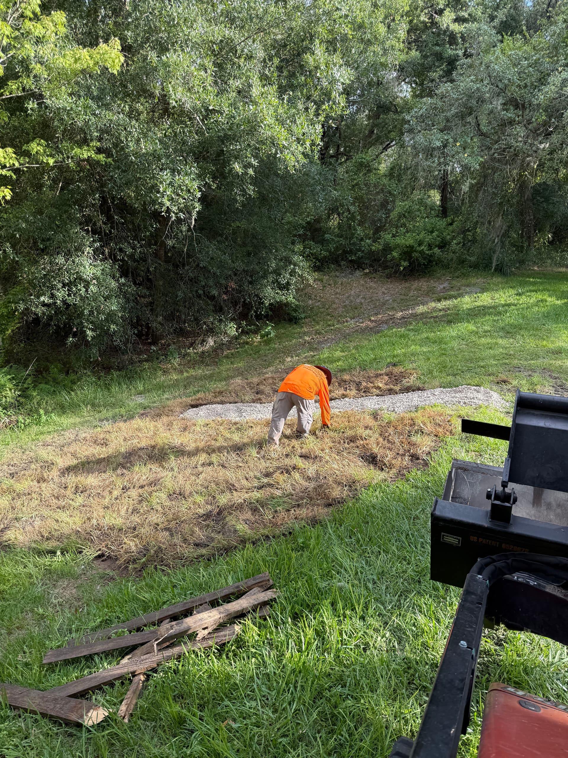Gallery photos for Tampa HOA Erosion Repair and St. Augustine Sod Installation: Image #3