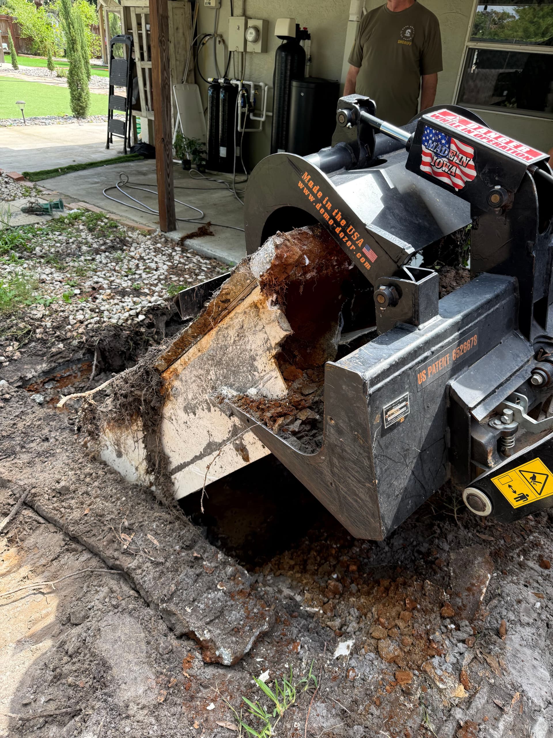 Scrape and Grade Prep for Turf Install in Lutz image